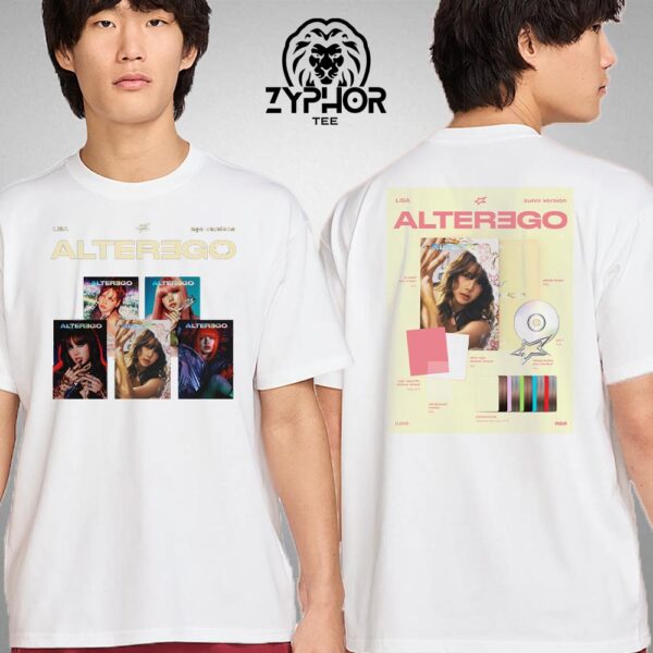 Lisa Blackpink Sunni Version In Solo Album Alter Ego On February 28 2025 Two Side Unisex T-shirt