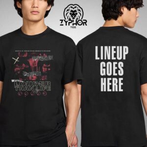 Louder Than Life 2025 Lineup Goes Here Unisex T-shirt