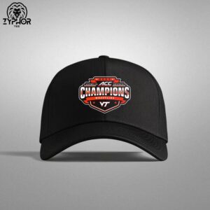 ACC Tournament Champions Wrestling 2025 Virginia Tech Hokies Conference Clapback Classic Hat Cap