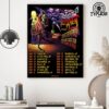 Aftershock The West Coast’s Largest Rock, Punk And Metal Festival Lineup 2025 On Discovery Park Sacramento CA Home Decor Poster Canvas