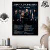 Bullet For My Valentine x Trivium Band The Poisoned Ascendancy Tour 2025 With Special Guests Home Decor Poster Canvas