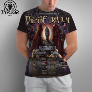 Bullet For My Valentine x Trivium Band The Poisoned Ascendancy Tour 2025 With Special Guests All Over Print Shirt