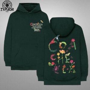 Coachella Festival 2025 Desert Critters Hoodie Two Sides Unisex T-shirt