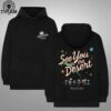 Coachella Festival 2025 Desert Critters Hoodie Two Sides Unisex T-shirt