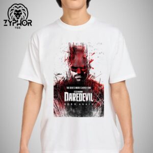 Daredevil The Devil’s Work Is Never Done Born Again At March 4 On Disney Plus Two Sides Unisex T-shirt