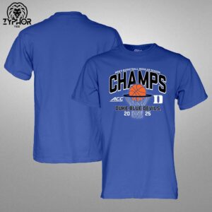 Duke Blue Devils 2025 ACC Men’s Basketball Regular Season Champions T-Shirt