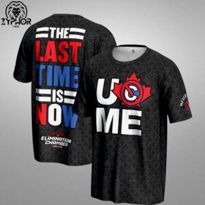 John Cena UCME The Last Time Is Now ProSphere Elimination Chamber 2025 T-shirt All Over Print Shirt