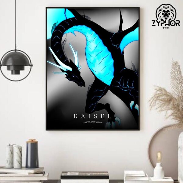 Kaisel Jin Woo’s Shadow Soldiers Solo Leveling SS 2 Arise From The Shadow Home Decor Poster Canvas