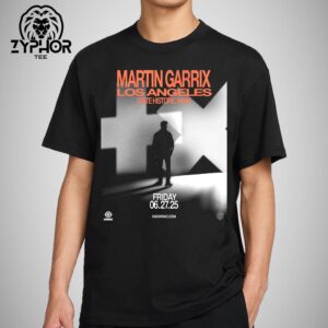 Martin Garrix Music Show In State Historic Park Los Angeles On June 27 2025 Unisex T-shirt