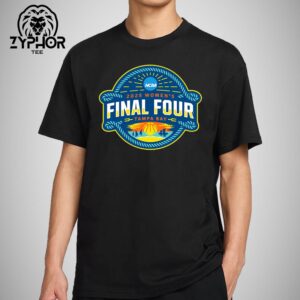 NCAA 2025 Women’s Basketball Final Four Logo March Madness Tampa Bay Unisex T-shirt