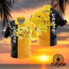 Pikachu Hawaiian Shirt With Pattern Pokeball And Electric Pokemon Tropical Shirt