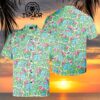 Pokemon Hawaiian Shirt Pattern Squirtle Wartortle Blastoise Full Evolution Water Type Pokemon Tropical Shirt