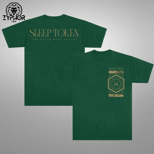 Sleep Token The Even In Arcadia Tour The House Must Endure Artwork For Fan Two Sides Unisex T-shirt