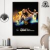 Stephen Curry 4000 Career Regular Season Threes And Counting Artwork For Fan Home Decor Poster Canvas