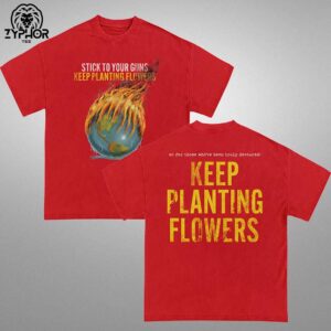 Stick To Your Guns Keep Planting Flowers Album 2025 Two Sides Unisex T-shirt