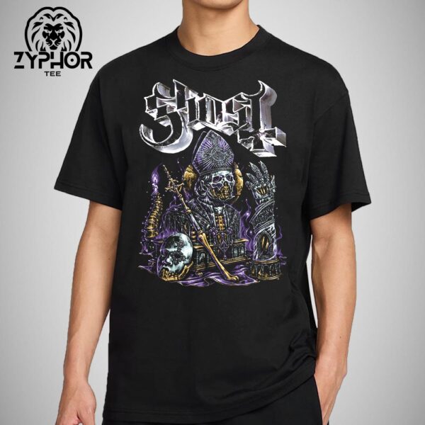 The Band Ghost New Single Satanized Included In New Album Skeleta Unisex T-shirt