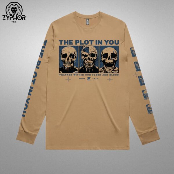 The Plot In You Trapped Within Our Flesh And Blood Graphic All Over Print Shirt