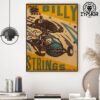 Billy Strings Winter Tour 2025 At March 2 2025 On Ryman Auditorium Nashville TN Home Decor Poster Canvas