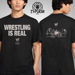 Travis Scott WWE Wrestling Is Real World Wrestling Entertainment In Collaboration With Cactus Jack Two Sides Unisex T-shirt