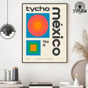 Tycho Scott Hansen Coming Back To Mexico City On May 11th At Foro Indie Rocks Home Decor Poster Canvas