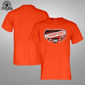 Wrestling Tournament Champions 2025 Oklahoma State Cowboys Big 12 Conference Unisex T-shirt